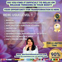 Persoal process with Reiki usui, level 1 - £17.78 GBP