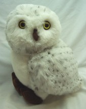 A&amp;A Plush Nice Large Soft Snowy Spotted Owl 12&quot; Plush Stuffed Animal Toy - £15.82 GBP