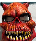 Red Devil Forum Horror Foam Latex Mask Universal Studios Costume Half NW... - $32.42