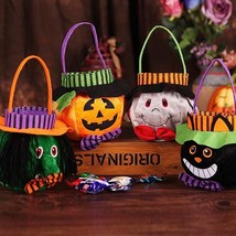 Halloween Candy Bags Cute Gift Bag Pumpkin Witch Candy Boxes - £8.89 GBP