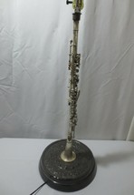 Vintage Victory Clarinet lamp Electric repurposed musical instrument - $125.00