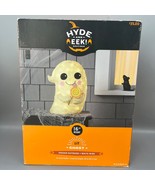 HYDE &amp; EEK! Lit Ghost 16&quot; Glitter Light Up Cute Halloween Decor Disconti... - $93.72 CAD