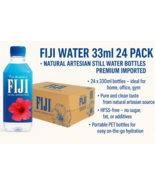 Fiji Water 330ml 24 Pack • Natural Artesian Still Water Bottles • Premiu... - $58.68