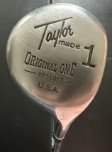  Taylormade Original One 1 Driver 12° Loft Steel Shaft RH Golf Club Made... - $18.49