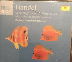 Handel - Trio 3 Cd Set - Concerti Grossi Op. 6 - Music For The Royal Fireworks - £12.78 GBP
