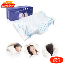 Dozase Contoured Orthopedic Pillow Neck Pilows For Pain Relief Sleeping Cervical - £56.16 GBP