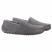 Kirkland Signature Mens&#39; Grey Suede Slippers NIB - £19.65 GBP