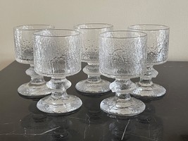 Iittala Festivo Finland Timo Sapaneva Set of 5 Wine Glasses - £92.55 GBP