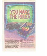 1991 Nintendo GAME GENIE Print Ad Galoob 6.5&quot; x 10&quot; - €17,42 EUR