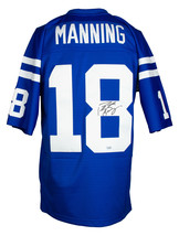 Peyton Manning Signed Colts Mitchell & Ness Throwback Football Jersey Fanatics - $824.49