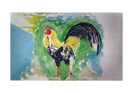 Betsy Drake Bantam Rooster 30 X 50 Inch Comfort Floor Mat - £70.39 GBP