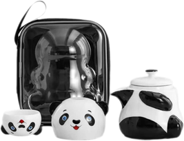 Mothers Day Gifts for Mom Her Women, Tea for One Teapot and Cup Set, Panda Shape - £28.04 GBP