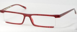 Enjoy E 6015 Rot/Schwarz Streifen Brille Kunststoffrahmen 6015 49-15-140mm - £49.91 GBP