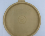 Tupperware #215 Round A Replacement Seal Lid Tan #215 Vintage USA - $9.74