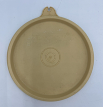 Tupperware #215 Round A Replacement Seal Lid Tan #215 Vintage USA - £7.65 GBP