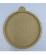 Tupperware #215 Round A Replacement Seal Lid Tan #215 Vintage USA - £7.65 GBP