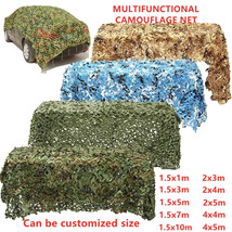 Caza Militar Camuflaje De Bosque Ejército Red Dosel Tienda 8 Personas So... - $29.98+