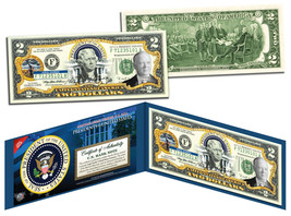 HERBERT HOOVER * 31st U.S. President * Colorized $2 Bill US Genuine Legal Tender - £11.14 GBP
