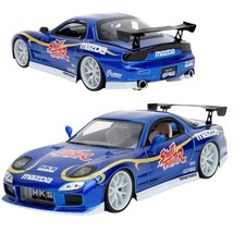 STREET FIGHTER Chin Li &amp; 1993 Mazda RX-7  Jada 1:24 Die Cast - Collectible - $39.00