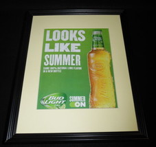 2015 Bud Light Lime Framed 11x14 ORIGINAL Advertisement B - £27.09 GBP
