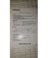 Hitachi Torchlight UB12D Instructions. *Instructions only* - £3.88 GBP