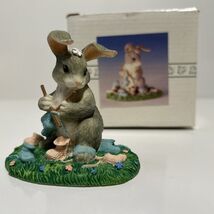 Charming Tails Figurine Guess What Fitz &amp; Floyd Original Box Baby Shower... - $6.89