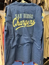 New San Diego Chargers Longsleeve Distressed Pay Dirt Nfl Licensed Apparel - £23.96 GBP