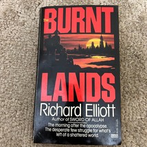 The Burnt Lands Science Fiction Paperback Book by Richard Elliott Apocalypse - £9.71 GBP