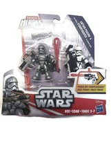 Playskool Heroes Disney Star Wars Galactic Heroes Captain Phasma &amp; Stormtrooper - £12.92 GBP