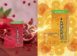 Herbalife Liftoff Energy 2‑Pack (Exp. 05/2027, 10 Tabs/Pack) Pomegranat ... - $75.72 CAD