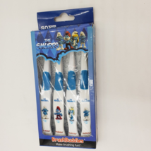 The Smurfs Toothbrushes 4-pack Childs BrushBuddies 2013 Movie Merchandise - £15.56 GBP