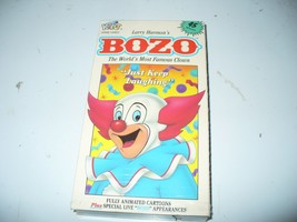 Bozo the Clown:  Just Keep Laughing VHS Hard to Find 1991 - £6.90 GBP
