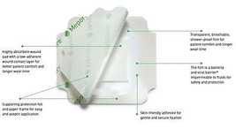 Mepore Film & Pad Absorbent Dressing(s) 4cm x 5cm - Wounds Cuts Abrasions - £10.20 GBP