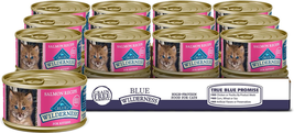 Wilderness High Protein Grain Free, Natural Kitten Pate Wet Cat Food, Salmon 3-O - £36.97 GBP