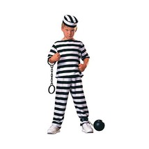 Prisoner Boy - Childrens Fancy Dress Costume - Small - 117cm  - $33.00