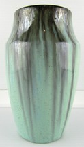 Antique Fulper Vase, Oval Ink 1917-1934, 6 Inch, Blue and Green Gradient Rim DMG - £141.51 GBP