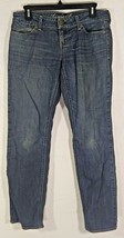 American Eagle Outfitters Womens Jeans Size 4 Short Blue 77 Straight Med... - £7.95 GBP