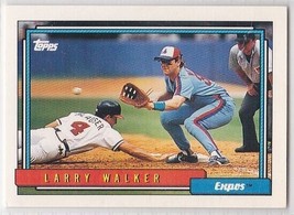 M) 1992 Topps Baseball Trading Card - Larry Walker #531 - $1.97