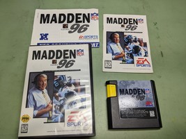 Madden NFL 96 Sega Genesis Complete in Box - £4.68 GBP