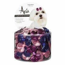 Aria Sequin Dog Bows Canister 100 pc - $101.49 CAD
