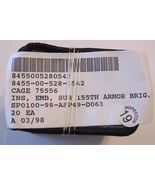 155th ARMOR BRIGADE PATCH SUBDUED BOX OF 200 PATCHES IN GI BOX OF ISSUE - $39.60