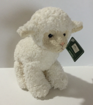 Russ Berrie Ba Ba Sheep Plush Lamb #27521 Stuffed Bean Bag Toy Cream 8 Inch - $30.60