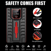 1500 Portable Car Jump Starter Box Power Bank Battery Booster Jumper Peak Boost - £36.56 GBP