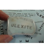 (r32-86) 1-7/8&quot; Ulexite gemstone Mineral TV rock mine mined rocks Boron ... - €18,66 EUR