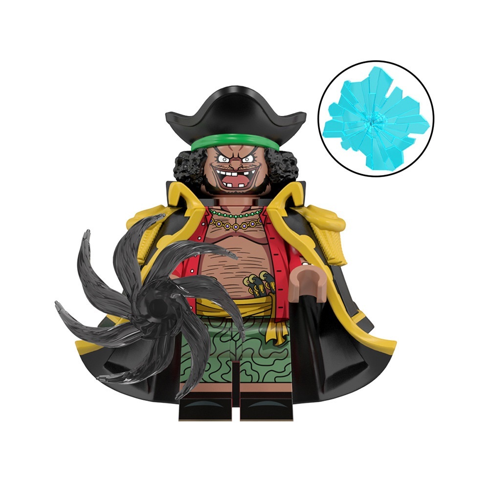 Teach Blackbeard One Piece Lego Compatible Minifigure Bricks Toys