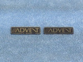 Pair BADGES LOGOS EMBLEMS for Advent Legacy I II Speakers - Others ? - $29.99
