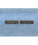 Pair BADGES LOGOS EMBLEMS for Advent Legacy I II Speakers - Others ? - $29.99