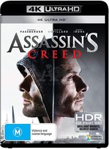 Assassins Creed 4K Ultra HD | Michael Fassbender | Region B - £11.66 GBP