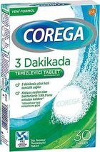 Corega Denture Cleanser 3 Minutes Rapid Action (30 tablet) - £11.91 GBP