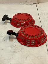 2 Pack of Red Lawn Mower Recoil Starter Assy 6-3/4&quot; Dia 1-1/2&quot; Height (2... - £19.95 GBP